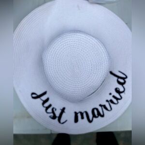 Just Married Hat